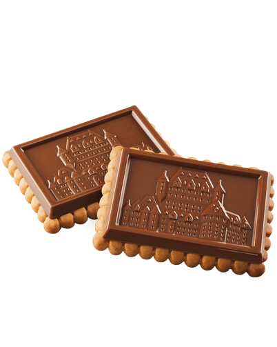 Leclerc Biscuits chocolat au lait et caramel Célébration - 240 g
